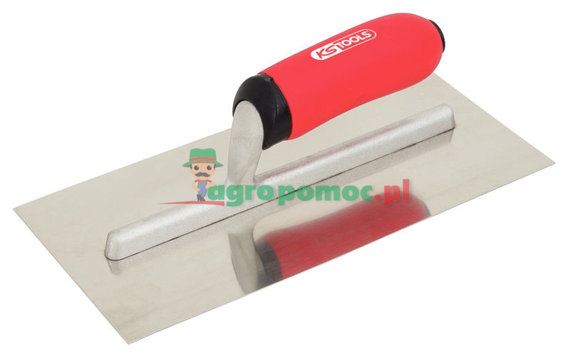 KS Tools Edelstahl-Glättkelle, 280mm, mit 2-Komponentengriff