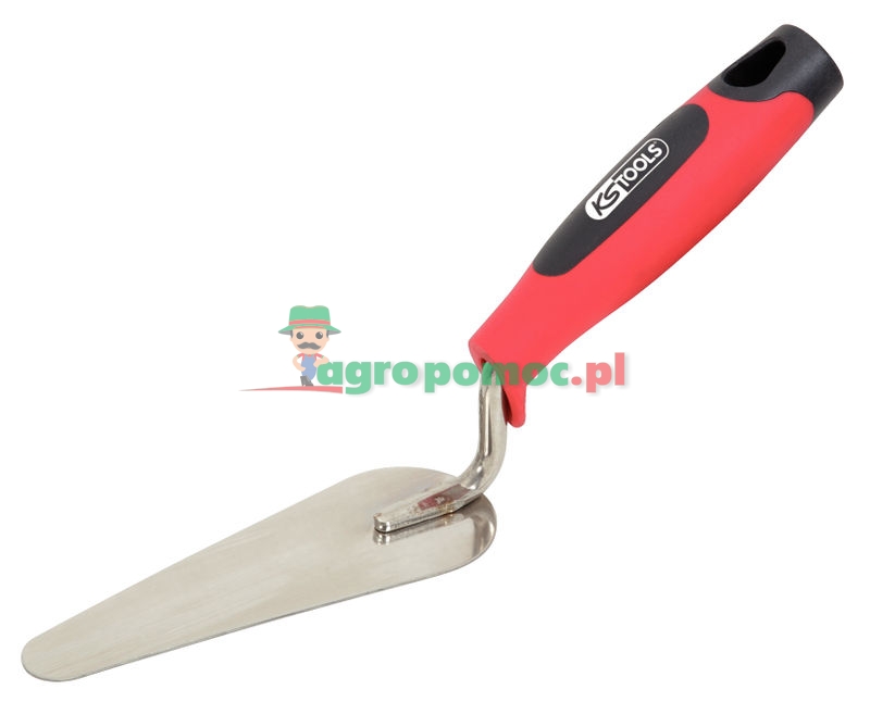 KS Tools Edelstahl-Katzenzungenkellen, 160mm, mit 2-Komponentengriff