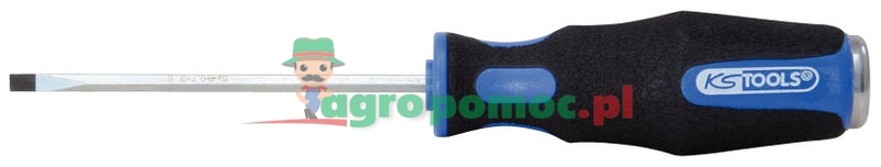 KS Tools ERGOTORQUE®max Schlagkappen-Schraubendreher für Schlitzschrauben, 5,5mm