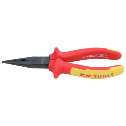 KS Tools ERGOTORQUE® VDE Flachrundzange, 208mm