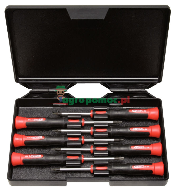 KS Tools ESD Feinmechanik-Schraubendreher-Satz TX, 7-tlg.