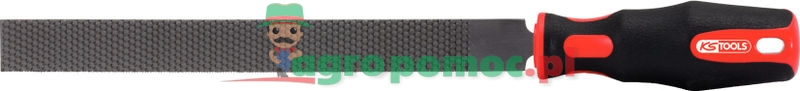 KS Tools Flachstumpf-Raspel, DIN 7261, Form A, 250mm, Hieb3