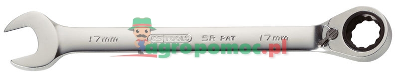 KS Tools GEARplus® Ratschenringmaulschlüssel, umschaltbar, 36mm