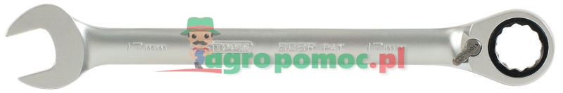 KS Tools GEARplus® RINGSTOP-Ratschenringmaulschlüssel, umschaltbar, 11mm