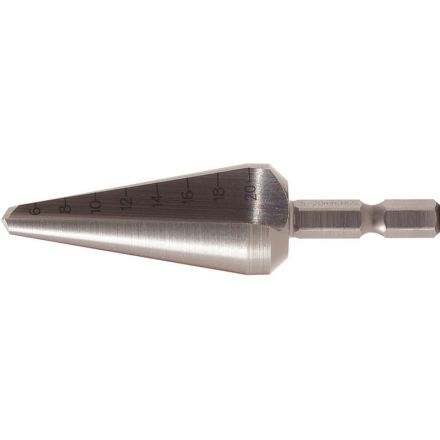 KS Tools HSS Blechschälbohrer-Bit, Ø 5-22mm
