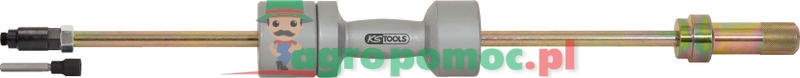 KS Tools Injektoren-Auszieher mit 6+3kg Schlaggewicht, 3-tlg.