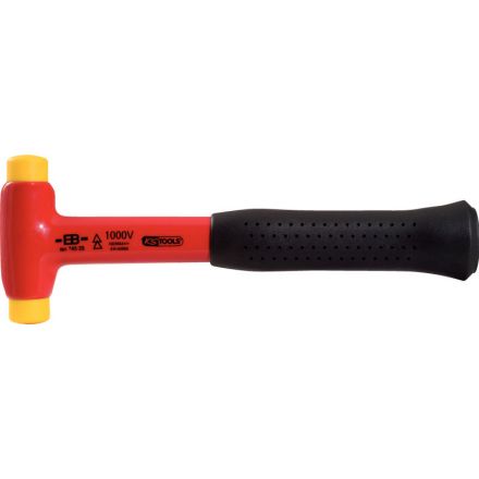 KS Tools Isolierter Schonhammer, Kopf Ø 35mm