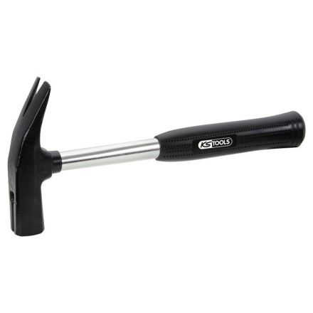 KS Tools Klauenhammer mit Stahlrohrstiel, 600g