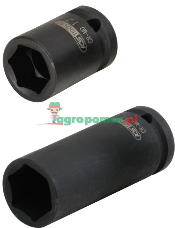 KS Tools Kraft-Stecknuss-Satz für LKW Radbolzen, 2-tlg., 33mm