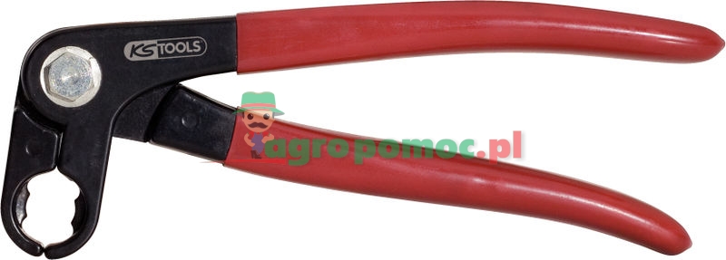 KS Tools Kraftstoffleitungszange, abgewinkelt, 220mm