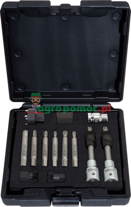 KS Tools Lichtmaschinen-Kombischlüssel-Satz, 13-tlg.