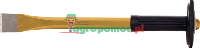 KS Tools Maurermeißel mit Handschutzgriff, 8-kant, 500mm