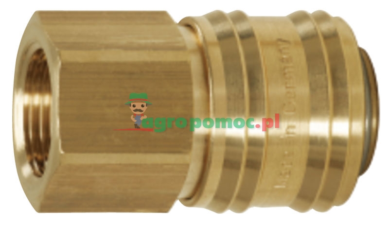 KS Tools Messing-Kupplung mit Innengewinde, 14x22mm