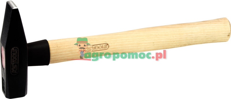 KS Tools Młotek ślusarski z trzonkiem jesionowym,  800g