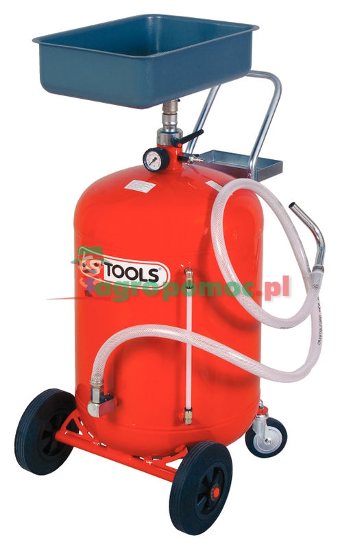 KS Tools Mobilne urządzenie do odsysania oleju, 80 l