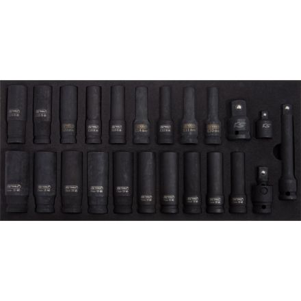 KS Tools Nasadki udarowe - zestaw 1/2