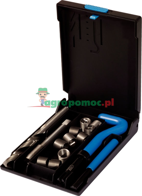 KS Tools Nirostahl Gewinde-Reparatur-Satz M12 x 1,75 x 16,3mm, 14-tlg.