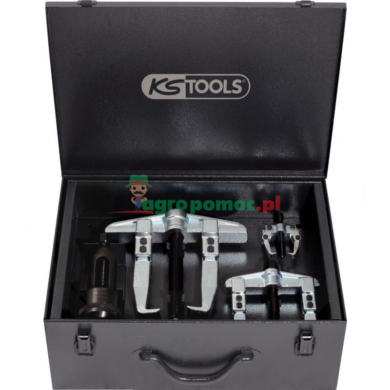 KS Tools Precyzyjny sciagacz i wyciagacz wewnetrz zestaw Ø 10 - 75 mm, 13-szt.