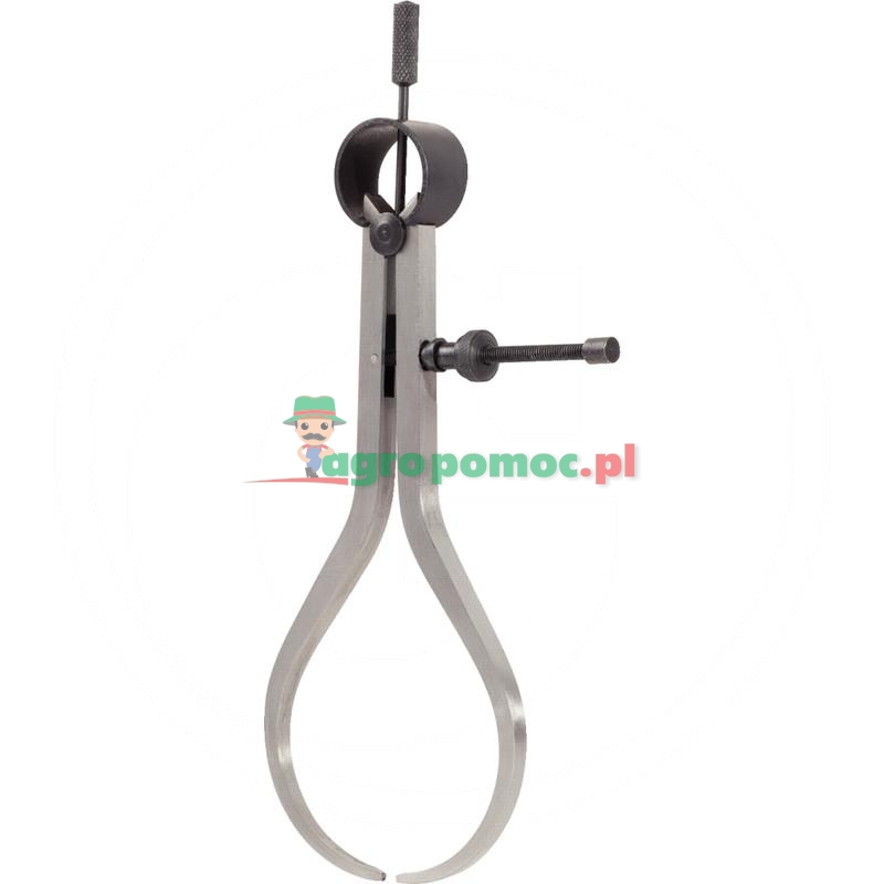 KS Tools Precyzyjny sprezynowy cyrkiel z mackamiwewnetrznymi, 235mm