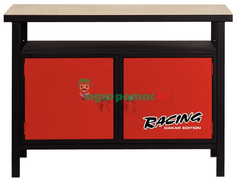 KS Tools PROFI-Werkbank mit 2 Türen, H850xB1200xT600mm