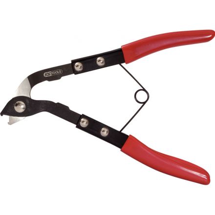 KS Tools Schlauchbandschneider, abgewinkelt, 220mm