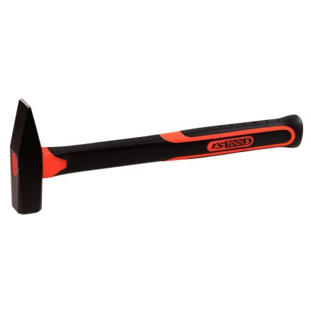 KS Tools Schlosserhammer mit Fiberglasstiel, 100g
