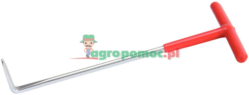 KS Tools Spezial-Auspuff-Hakenwerkzeug für Ringgummi-Halterung, 90°, 200mm