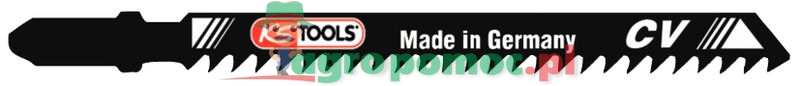 KS Tools Stichsägeblatt AEG, Bosch, Metabo, CV, L=100mm, 3mm, T111C, 5er Pack