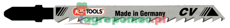 KS Tools Stichsägeblatt AEG, Bosch, Metabo, CV, L=100mm, 4mm, T101D, 5er Pack