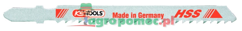 KS Tools Stichsägeblatt AEG, Bosch, Metabo, HSS, L=100mm, 3mm, T127D, 5er Pack