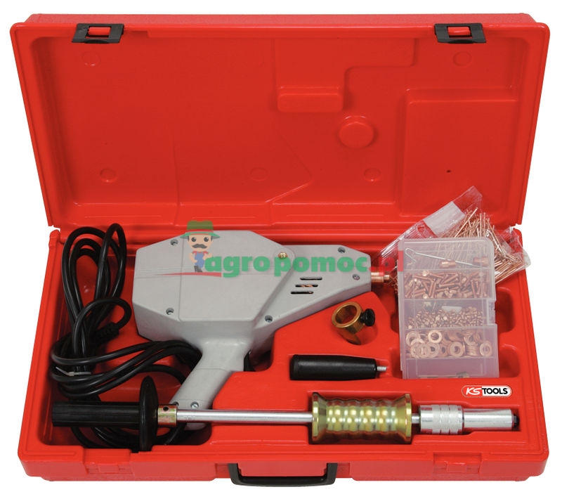 KS Tools Super-Spotter-Kit-Satz, mit Ausziehhammer, Elektroden