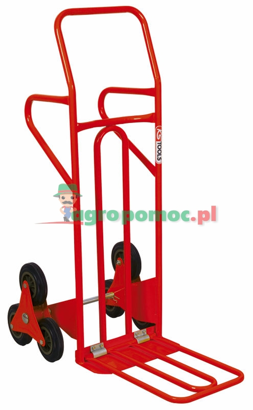 KS Tools Treppenkarre mit Vollgummi-Dreisternbereifung, 250kg
