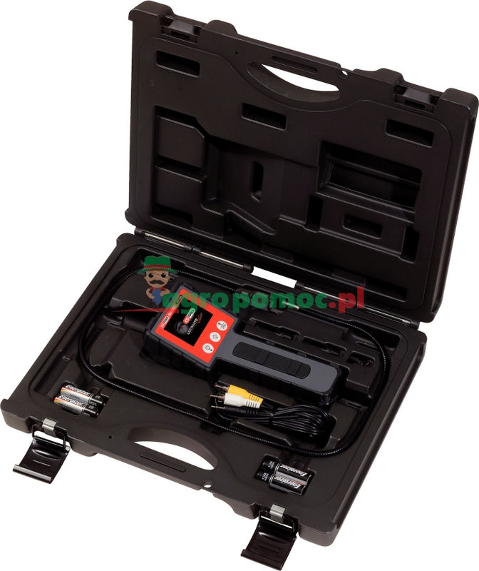 KS Tools ULTIMATEvision BASIC Videoskop-Satz, 7-tlg., mit 0° halbstarrer Spiralhüllen-Frontkamera-So