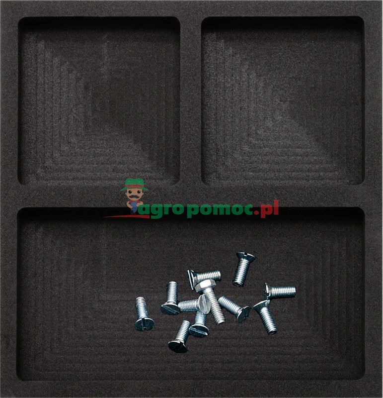 KS Tools Universal System-Einlage für Werkzeug oder Kleinteile (leer), 2/3 Systemeinlage