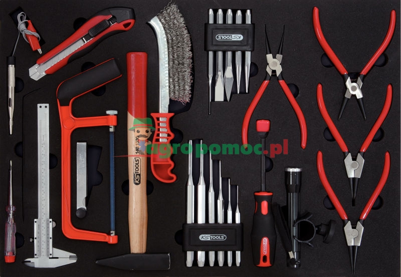 KS Tools Universal-Werkzeug-Satz, 17-tlg., 1/1 Systemeinlage