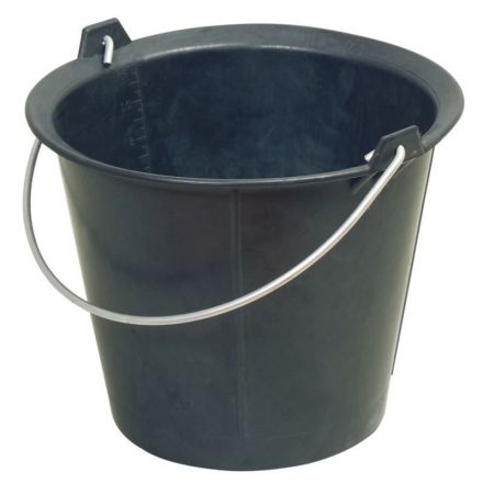 KS Tools Vollgummi-Eimer, 12 Liter, sehr elastisch