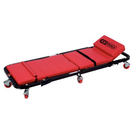 KS Tools Werkstattliege und Klappsitz, 1200x460mm