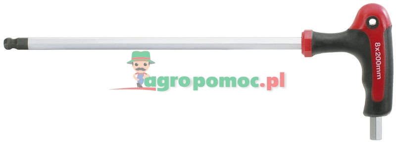 KS Tools Wkrętaki kątowe do śrub z wewn. sześciokątem, wersja z głów