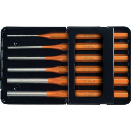 KS Tools Zestaw przebijaków,6-częściowy