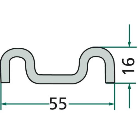  Listwa przenośnika podłogowego | 162064