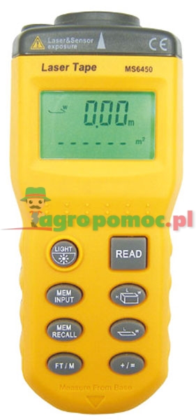 Miernik ultradźwiękowy odległości, powierzchni i pojemności