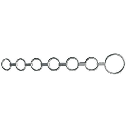 Obroża z ogniw płaskich, ocynkowana