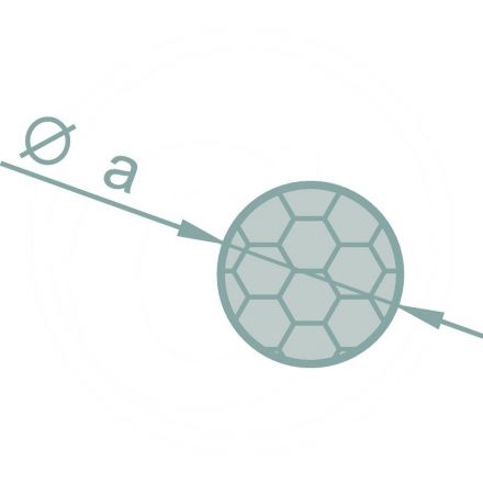 Pianka gumowa - sznur