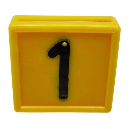 Płytka do znakowania bydła