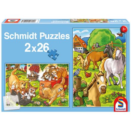 Schmidt Spiele Ukochane zwierzaki (pieski, koty, konie)