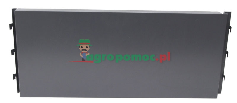 Ściana tylna regału narożnikowego wew. 35 cm, prawa