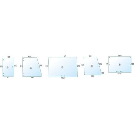 Szyba boczna | 1-34-171-003