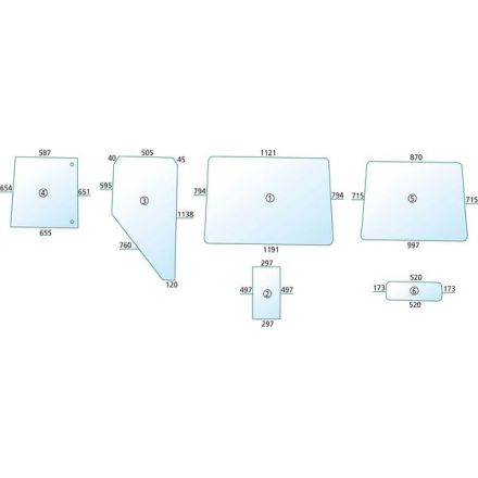 Szyba boczna | 6005001528