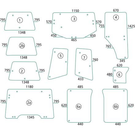  Szyba boczna | L78537