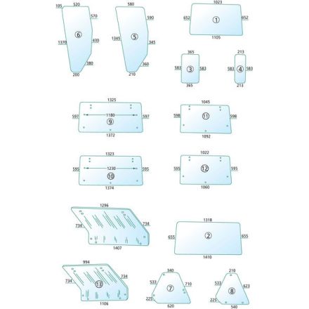 Szyba drzwi | 5130883
